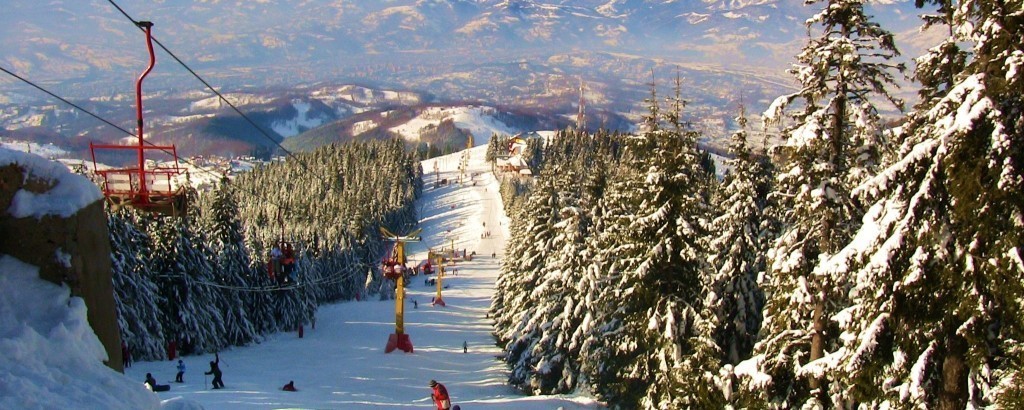 Pârtie ski telescaun Parâng